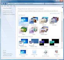 Windows 7 Desktop Personalization