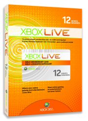 XBox 360 Live Gold Membership