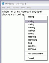 Tinyspell